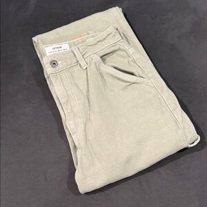 Cotton On Women's Jeans in Light Olive